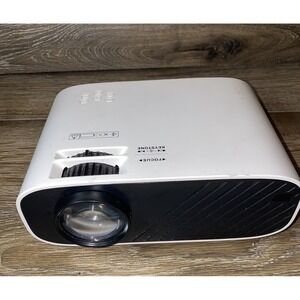 Portable USB HDMI Mini LED Projector with Power Cord Rohs Model - Sync Display